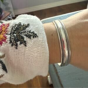 925 Sterling Silver Cuff Bracelet